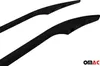 Two black roof racks are shown against a white background. Podgląd zdjęcia produktu