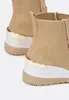 Damen Sneaker Sportschuhe Socken Stiefeletten Schuhe Hi Top Produktbild-Vorschau 3