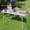 Harbor Housewares Höhenverstellbarer Klapptisch – 120 cm (4 Produktbild-Vorschau 6