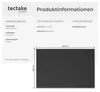tectake® Pool-Solarfolie rechteckig und selbstschwimmend Produktbild-Vorschau 5