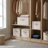 SONGMICS Stoffbox, faltbare Aufbewahrungsbox mit Griffen, Produktbild-Vorschau 4