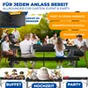 KESSER® Buffettisch Tisch klappbar Kunststoff 183x76 cm Produktbild-Vorschau 3