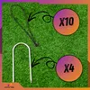 OMNA | Zielscheibe für Fußballtore 300 x 200 cm - Schwarz - Produktbild-Vorschau 7