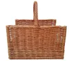 Kaminholzkorb aus Weide Braun 50x35x53 cm Produktbild-Vorschau 3