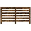vidaXL Panele grzejnikowe dąb wędzony 149x20x82 cm materiał Podgląd zdjęcia produktu 3