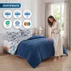 Einzelne Wellsoft Steppdecke mit doppelseitigem Kissenbezug Produktbild-Vorschau 3
