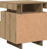 vidaXL Nachttisch mit LED-Leuchten Artisan-Eiche 40x39x48,5 Produktbild-Vorschau 7