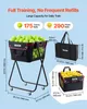 Skladací vozík na tenisové loptičky VEVOR, košík na 175 Náhľad obrázku produktu 2