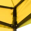 Aga Stand di vendita senza pareti laterali 3x4,5 m Giallo Anteprima dell’immagine prodotto 3