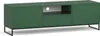 A green TV lowboard with black legs is shown against a white background. Produktbild-Vorschau