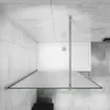 100x200cm WALK IN Duschwand Milchglas 10mm NANO ESG Glas Produktbild-Vorschau 4