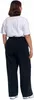 Damenhose mit weitem Bein Elegante Jogginghose Hohe Produktbild-Vorschau 7