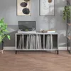 vidaXL Plattenschrank Betongrau 100x38x48 cm Holzwerkstoff Produktbild-Vorschau 3