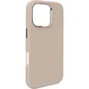 A side view of a beige iPhone case. Podgląd zdjęcia produktu