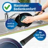 BRATmaxx 14513, Kolo, Viacúčelová panvica, Čierna, Modrá, Náhľad obrázku produktu 7