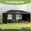 Tente pliante LARS360 3 x 6 m, imperméable, protection UV, Voir les images du produit 2
