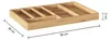 Bambus-Besteckbox mit Messerspeicher Five® - Holz - Produktbild-Vorschau 4
