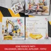 Bagger Einladungskarten Kindergeburtstag Junge | XXL Produktbild-Vorschau 6