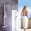 Duschsystem Thermostat 40x40cm Duschamatur Regendusche Produktbild-Vorschau 3