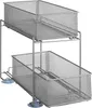 WENKO 2er Schubladen Regal Küchen Metall Schrank Saugnapf Produktbild-Vorschau 1