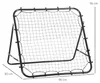 HOMCOM Fußball Rebounder Kickback Tor Rückprallwand Netz Produktbild-Vorschau 3