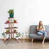 Relaxdays 4052025970703, Podstavec pre kvetináč, Drevo, Náhľad obrázku produktu 2