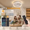 Deckenventilator mit Beleuchtung 20W 360° Drehung 3 Produktbild-Vorschau 3