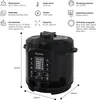 TurboTronic Druckkochtopf - DPC9 - 6L elektrischer Produktbild-Vorschau 2