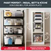 BOXXivo Aufbewahrungsbox 60L mit Deckel  im 2er Set – Produktbild-Vorschau 3