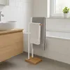 Stojan na uteráky Relaxdays, stojan na uteráky s 2 tyčami, Náhľad obrázku produktu 3