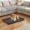 FCH Hundekäfig aus Metall, 107 x 68 x 75 cm, XL klappbar Produktbild-Vorschau 2