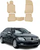 2007-2015 Mercedes Classe C W204 Tappetini TPE Beige 4 pz Anteprima dell’immagine prodotto 12