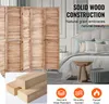 SucceBuy Séparateur de pièce en bois, 6 pièces pliables, Voir les images du produit 4