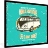 MuchoWow® MuchoWow® Gerahmtes Poster Oldtimer - Oldtimer - Produktbild-Vorschau 1