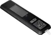 The back of a black remote control is shown against a white background. Produktbild-Vorschau