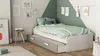 Lit d'enfant Tidy - 90 x 200 cm - blanc mat Voir les images du produit 4