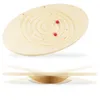 Tavola d'equilibrio in legno con labirinto e palline - Anteprima dell’immagine prodotto 1