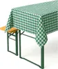 Landhuis tafelkleed, geruit, groen-wit, 60 x 60 cm - 6 Productafbeelding-voorbeeld 1