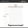 walimex pro Pannello Roll-up Sfondo 155x200cm bianco Anteprima dell’immagine prodotto 5