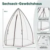 Sekey Foliengewächshaus 160 x 160 x 180 cm Gewächshaus Produktbild-Vorschau 6