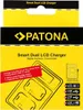 PATONA Ladegerät Canon LP-E6 Dual USB LCD kompakt Produktbild-Vorschau 6