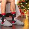 BRUBAKER 5 Paar Weihnachtssocken - Cool Santa - Produktbild-Vorschau 3