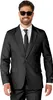 Mr. Black Solid Herrenanzug von Suitmeister schwarz - XXL Produktbild-Vorschau 3
