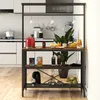 Schwarz Bar-Tisch Fuer Zuhause 120x60x180 cm Mit Produktbild-Vorschau 10
