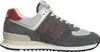 New Balance 574 Wildleder Trainer, Grau 42 EU Produktbild-Vorschau 3