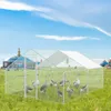 Clanmacy kurnik kurnik dach kurnik kurnik stalowa rama Podgląd zdjęcia produktu 8