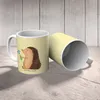 Mr. & Mrs. Panda Tasse Igel Blumen - Gelb Pastell - Produktbild-Vorschau 4