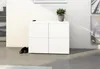Kommode "Rova" 4-türig weiß-matt Produktbild-Vorschau 2