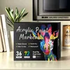 Acrylmarker – 72 Farben – 36 Stifte – Doppelspitze – Produktbild-Vorschau 2