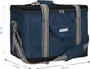 anndora Kühltasche XL 40 Liter - Hahnentritt - blau - Produktbild-Vorschau 3